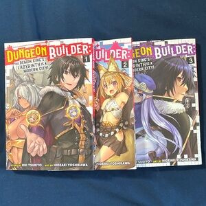Dungeon Builder Manga Set Volumes 1-3